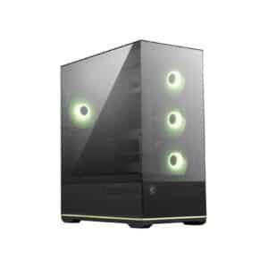 Case | MSI | MAG PANO 110R PZ | MidiTower | Case product features Transparent panel | Not included | Colour Black | MAGPANO110RPZ