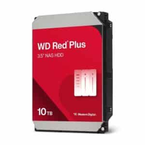 HDD | WESTERN DIGITAL | Red Plus | 10TB | SATA | 512 MB | 7200 rpm | 3 5 | WD100EFGX