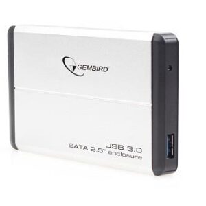 HDD CASE EXT. USB3 2.5/SILVER EE2-U3S-2-S GEMBIRD