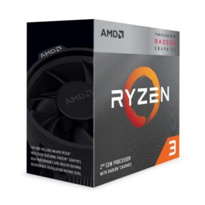 CPU | AMD | Ryzen 3 | 3200G | 3600 MHz | Cores 4 | 4MB | Socket SAM4 | 65 Watts | GPU Radeon Vega 8 | BOX | YD3200C5FHBOX