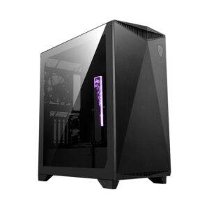 Case | MSI | MPG GUNGNIR 300P AIRFLOW | MidiTower | Case product features Transparent panel | Not included | ATX | EATX | MicroATX | MiniITX | Colour Black | MPGGUNGNIR300PAIRFLOW