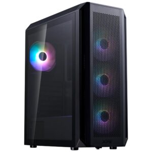 Case | ADATA | VALOR AIR PLUS MID | MidiTower | Case product features Transparent panel | ATX | MicroATX | MiniITX | Colour Black | VALORAIRPLUSMTA-BKCWW
