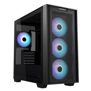 Case | ASUS | A21 PLUS | MidiTower | Case product features Transparent panel | Not included | MicroATX | MiniITX | Colour Black | A21PLUSTGARGBBLACK