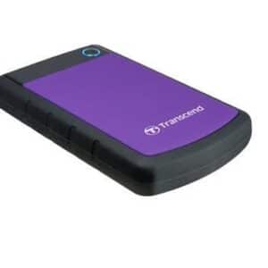 External HDD | TRANSCEND | StoreJet | 4TB | USB 3.0 | Colour Purple | TS4TSJ25H3P