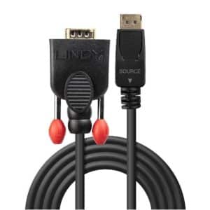 CABLE DISPLAY PORT TO VGA 2M/BLACK 41942 LINDY