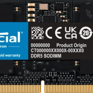 NB MEMORY 16GB DDR5-5600 SO/CT16G56C46S5 CRUCIAL
