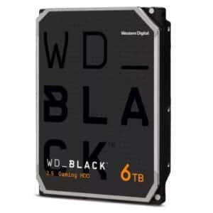 HDD | WESTERN DIGITAL | Black | 6TB | 256 MB | 7200 rpm | 3 5 | WD6004FZBX