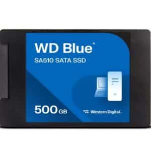 SSD | SANDISK | Blue SA510 | 500GB | SATA | Write speed 510 MBytes/sec | Read speed 560 MBytes/sec | 2 5 | WDBB8H5000ANC-WRSN