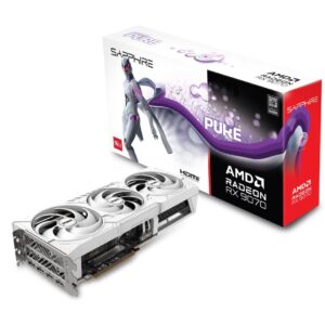 Graphics Card | SAPPHIRE | AMD Radeon RX 9070 | 16 GB | GDDR6 | 256 bit | PCIE 5.0 16x | Triple slot Fansink | 2xHDMI | 2xDisplayPort | 11349-02-20G