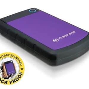 External HDD | TRANSCEND | StoreJet | 2TB | USB 3.0 | Colour Purple | TS2TSJ25H3P