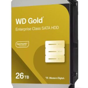 HDD | WESTERN DIGITAL | Gold | 26TB | SATA | 512 MB | 7200 rpm | 3 5 | WD261KRYZ