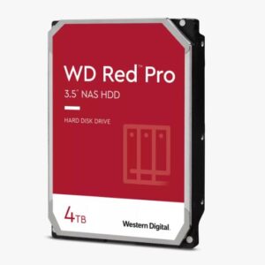 HDD | WESTERN DIGITAL | Red Pro | 4TB | SATA 3.0 | 256 MB | 7200 rpm | 3 5 | WD4005FFBX
