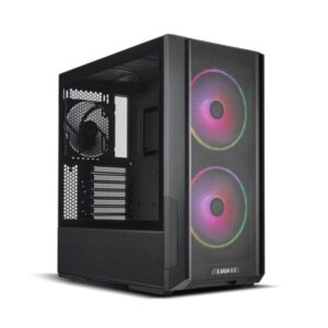 Case | LIAN LI | LANCOOL 216RX BLACK | MidiTower | Case product features Transparent panel | ATX | EATX | MicroATX | MiniITX | Colour Black | G99.LAN216RX.00