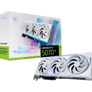Graphics Card | MSI | NVIDIA GeForce RTX 5070 Ti | 16 GB | GDDR7 | 256 bit | PCIE 5.0 16x | Triple slot Fansink | 5070TI16GGAMTRIOOCWH