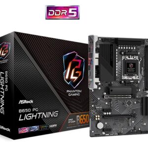 Mainboard | ASROCK | AMD B650 | SAM5 | ATX | Memory DDR5 | Memory slots 4 | 2xPCI-Express 4.0 1x | 2xPCI-Express 4.0 16x | 3xM.2 | 1xHDMI | 1xAudio-In | 1xAudio-Out | 1xMicrophone | 4xUSB 2.0 | 7xUSB 3.2 | 2xUSB-C | 1xRJ45 | B650PGLIGHTNING