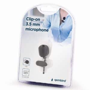 MICROPHONE CLIP-ON/MIC-C-01 GEMBIRD