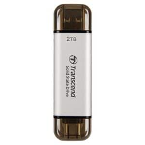 External SSD | TRANSCEND | ESD310 | 2TB | USB-C | USB | 3D NAND | Write speed 950 MBytes/sec | Read speed 1050 MBytes/sec | TS2TESD310S