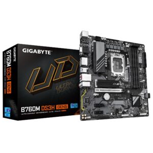 Mainboard | GIGABYTE | Intel B760 Express | LGA1700 | Micro-ATX | Memory DDR5 | Memory slots 4 | B760MDS3HGEN5