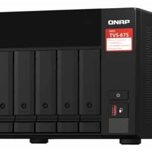 NAS STORAGE TOWER 6BAY/NO HDD TVS-675-8G QNAP