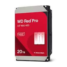 HDD | WESTERN DIGITAL | Red Pro | 20TB | SATA 3.0 | 512 MB | 7200 rpm | 3 5 | WD202KFGX