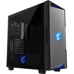 Case | GIGABYTE | AORUS C300 GLASS | MidiTower | Not included | ATX | MicroATX | MiniITX | Colour Black | GB-AC300G