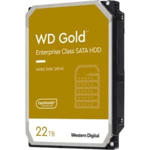 HDD | WESTERN DIGITAL | Gold | 22TB | SATA | 512 MB | 7200 rpm | 3 5 | WD221KRYZ