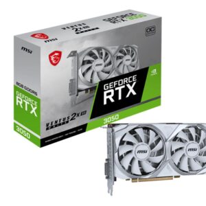 Graphics Card | MSI | NVIDIA GeForce RTX 3050 | 8 GB | GDDR6 | 128 bit | 1xDVI-D | 1xHDMI | 1xDisplayPort | 3050VEN2XXSWHI8GOC