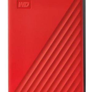 External HDD | WESTERN DIGITAL | My Passport | 6TB | USB 2.0 | USB 3.2 | Colour Red | WDBR9S0060BRD-WESN