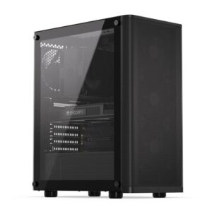 Case | ENDORFY | Ventum 200 Air | MicroTower | Case product features Transparent panel | Not included | ATX | MicroATX | MiniITX | Colour Black | EY2A002