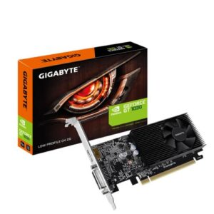 Graphics Card | GIGABYTE | NVIDIA GeForce GT 1030 | 2 GB | GDDR4 | 64 bit | PCIE 3.0 16x | Memory 2100 MHz | GPU 1177 MHz | Single Slot Fansink | 1xDVI-D | 1xHDMI | GV-N1030D4-2GL