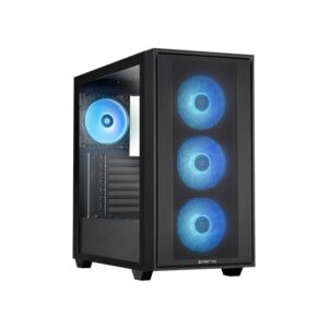 Case | CHIEFTEC | HUNTER 3 | MidiTower | Case product features Transparent panel | Not included | ATX | EATX | MicroATX | MiniITX | Colour Black | GS-03B-OP