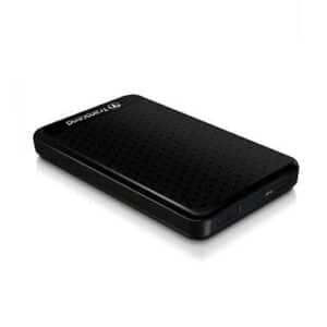 External HDD | TRANSCEND | StoreJet | 1TB | USB 3.0 | Colour Black | TS1TSJ25A3K