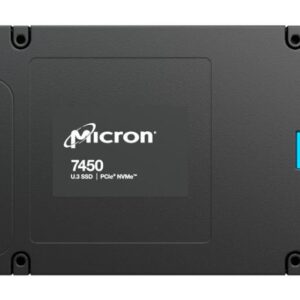 SSD | MICRON | SSD series 7450 PRO | 960GB | PCIe Gen4 | NVMe | NAND flash technology TLC | Write speed 1400 MBytes/sec | Read speed 6800 MBytes/sec | Form Factor U.3 | TBW 28000 TB | MTFDKCB960TFR-1BC1ZABYYR