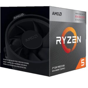 CPU RYZEN X4 R5-3400G SAM4 BX/65W 3700 YD3400C5FHBOX AMD