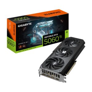Graphics Card | GIGABYTE | NVIDIA GeForce RTX 5060 Ti | 16 GB | GDDR7 | 128 bit | PCIE 5.0 16x | GPU 2647 MHz | Triple slot Heatpipe | N506TGAMINGOC-16GD1.0