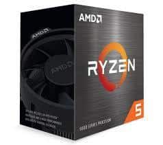 CPU | AMD | Desktop | Ryzen 5 | 5600X | Vermeer | 3700 MHz | Cores 6 | 32MB | Socket SAM4 | 65 Watts | BOX | 100-100000065BOX