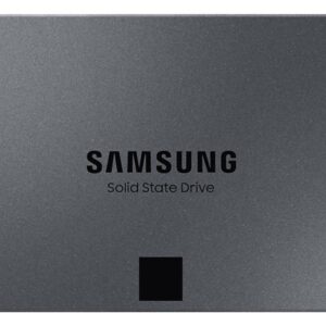 SSD | SAMSUNG | 870 QVO | 1TB | Write speed 530 MBytes/sec | Read speed 560 MBytes/sec | 2 5 | TBW 360 TB | MTBF 1500000 hours | MZ-77Q1T0BW
