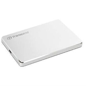 External HDD | TRANSCEND | StoreJet | 2TB | USB 3.1 | Colour Silver | TS2TSJ25C3S