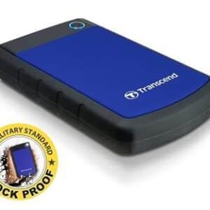 External HDD | TRANSCEND | StoreJet | 2TB | USB 3.0 | Colour Blue | TS2TSJ25H3B