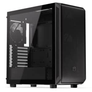 Case | ENDORFY | Arx 700 Air | MidiTower | Case product features Transparent panel | ATX | MicroATX | MiniITX | Colour Black | EY2A012