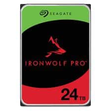 HDD | SEAGATE | IronWolf Pro | 24TB | SATA | 512 MB | 7200 rpm | Discs/Heads 10/20 | 3 5 | ST24000NT002