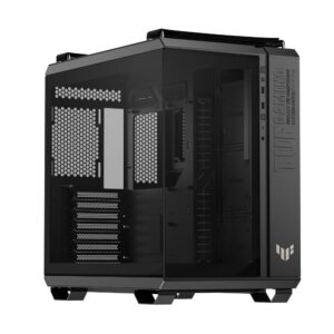 Case | ASUS | TUF Gaming GT502 Horizon | MidiTower | Case product features Transparent panel | Not included | ATX | MicroATX | MiniITX | Colour Black | TUFGAMINGGT502HORIZON