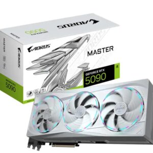 Graphics Card | GIGABYTE | NVIDIA GeForce RTX 5090 | 32 GB | GDDR7 | 512 bit | PCIE 5.0 16x | GPU 2655 MHz | Triple slot Fansink | 1xHDMI | 3xDisplayPort | GV-N5090AORUSMICE-32GD