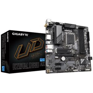 Mainboard | GIGABYTE | Intel B760 Express | LGA1700 | Micro-ATX | Memory DDR5 | Memory slots 4 | B760MDS3HAX1.3