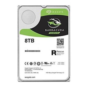 HDD | SEAGATE | Barracuda | 8TB | SATA 3.0 | 256 MB | 5400 rpm | Discs/Heads 4/8 | 3 5 | ST8000DM004
