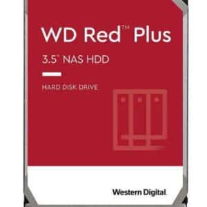 HDD | WESTERN DIGITAL | Red Plus | 4TB | SATA | 256 MB | 5400 rpm | 3 5 | WD40EFPX