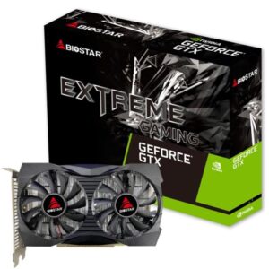 Graphics Card | BIOSTAR | NVIDIA GeForce GTX 1050 | 4 GB | GDDR5 | 128 bit | PCIE 4.0 16x | GPU 1354 MHz | Dual Slot Fansink | 1xDVI-D | 1xHDMI | 1xDisplayPort | VN1055XF41