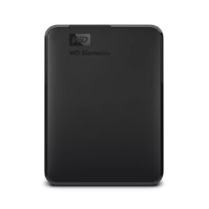 External HDD | WESTERN DIGITAL | Elements Portable | 1TB | USB 3.0 | Colour Black | WDBUZG0010BBK-WESN