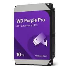 HDD | WESTERN DIGITAL | Purple Pro | 10TB | SATA 3.0 | 512 MB | 7200 rpm | 3 5 | WD102PURP