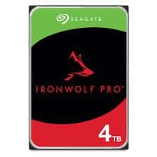 HDD | SEAGATE | IronWolf Pro | 4TB | SATA | 256 MB | 7200 rpm | 3 5 | ST4000NT001